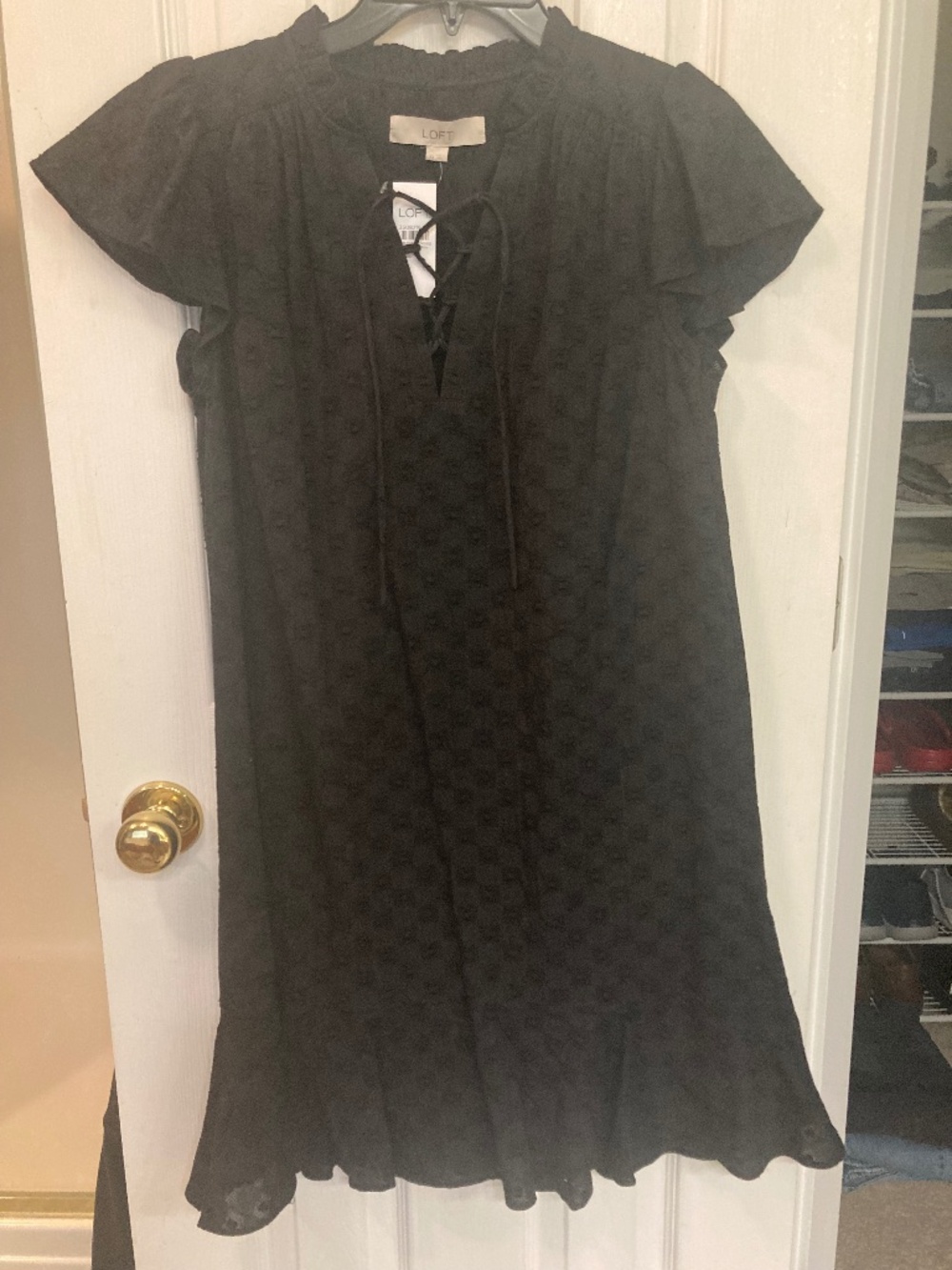 Loft black dress size xs